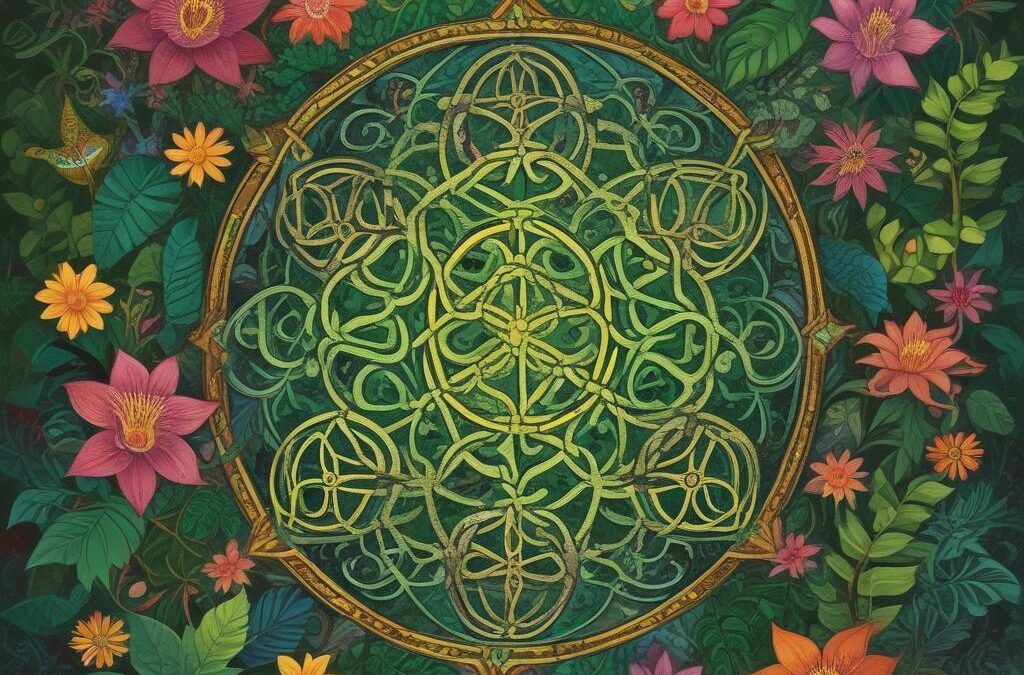 Ayahuasca and the Flower of Life: Spiritual Connections and Sacred Geometry